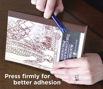 1-1/2" BookGuard™ Premium Cloth Book Binding Repair Tape: 30 yds - Black