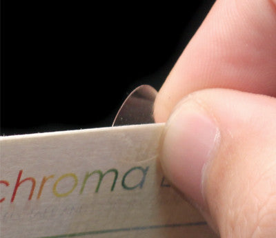 1/2" Crystal Clear Dot Stickers: 5,000/Roll