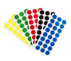 1/2" Permanent Round, Color-Code Dots: 1,200/Pack