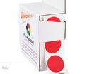 1" Removable Round, Color-Code Dots: 1,000/Box