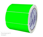 2" x 4" Color-Code Rectangle Labels: 250/Roll