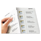 Avery Matte Clear Easy Peel Mailing Labels w/ Sure Feed Technology, Inkjet Printers, 1.33 x 4, Clear, 14/Sheet, 25 Sheets/Pack