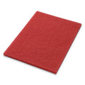 Americo Buffing Pads, 28 x 14, Red, 5/Carton