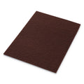 Americo EcoPrep EPP Specialty Pads, 28 x 14, Maroon, 10/Carton