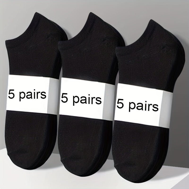 15 Pairs Unisex Low Cut Socks - Fashionable Solid Colors, Ultra-Soft & Featherweight - Ideal for Everyday Wear, Versatile Ladies & Gents Stockings & Hosiery Value Pack