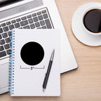 3" Removable Color-Code Round Dot Inventory Labels: 500/Roll