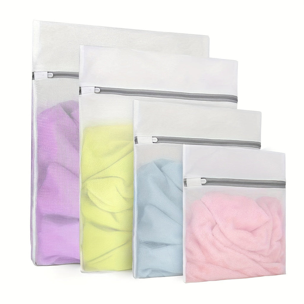 1/2/3/5pcs Delicate Laundry Bag - Protects Underwear, Bras, Socks, and Clothing in Washing Machine - Travel Storage Bag Included