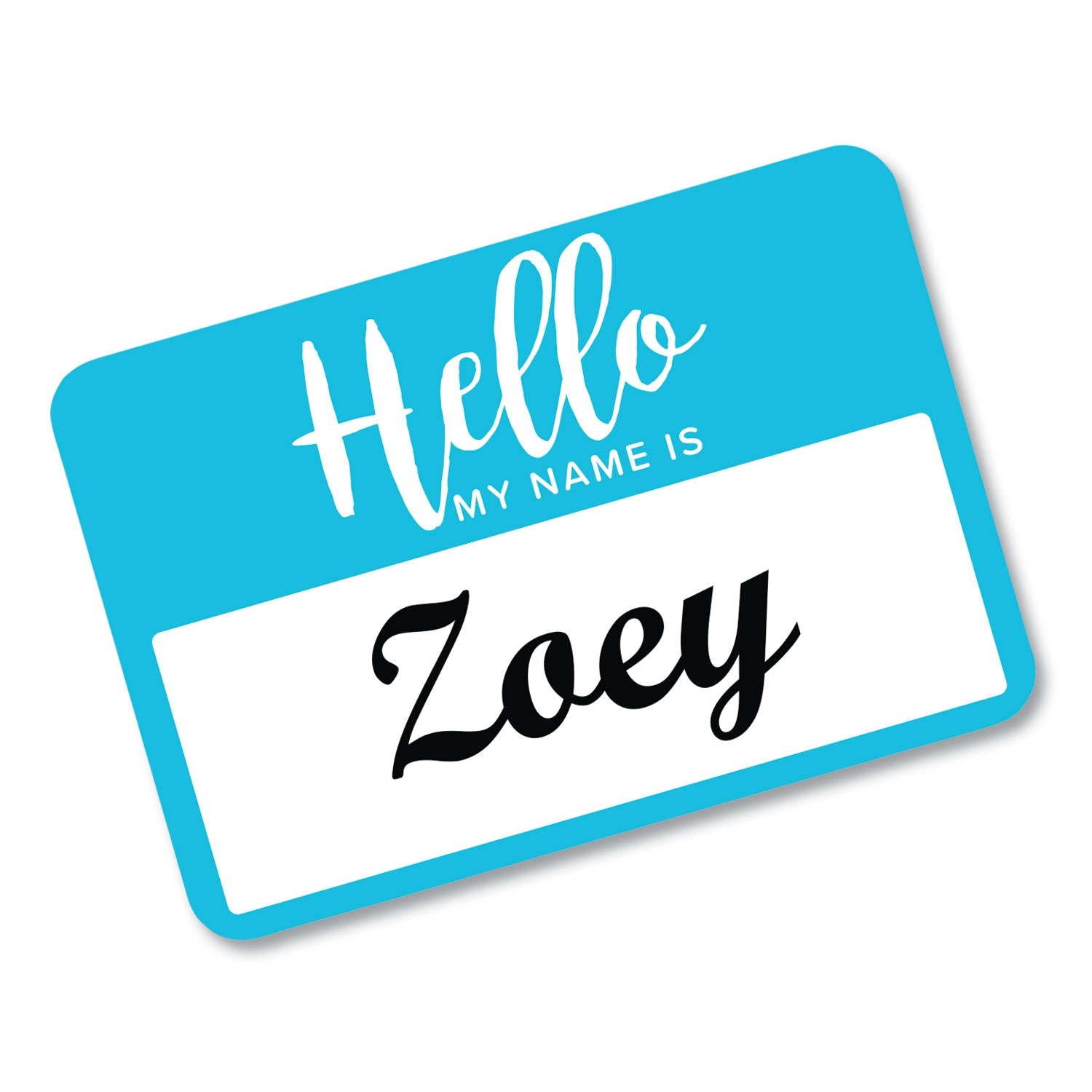 Avery Flexible Adhesive Name Badge Labels, "Hello", 3 3/8 x 2 1/3, Assorted, 120/PK