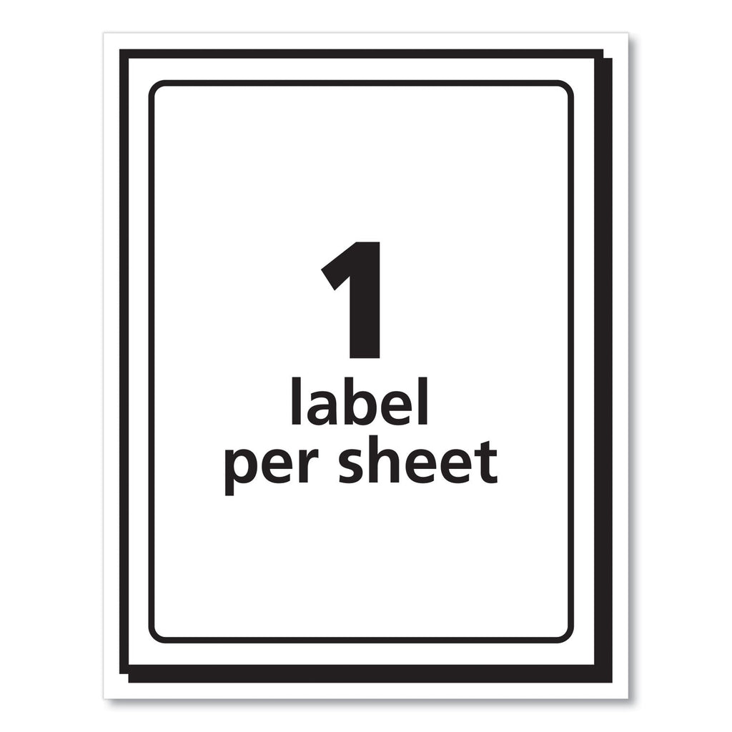 Avery 4 x 6 Shipping Labels with TrueBlock Technology, Inkjet/Laser Printers, 4 x 6, White, 20/Pack
