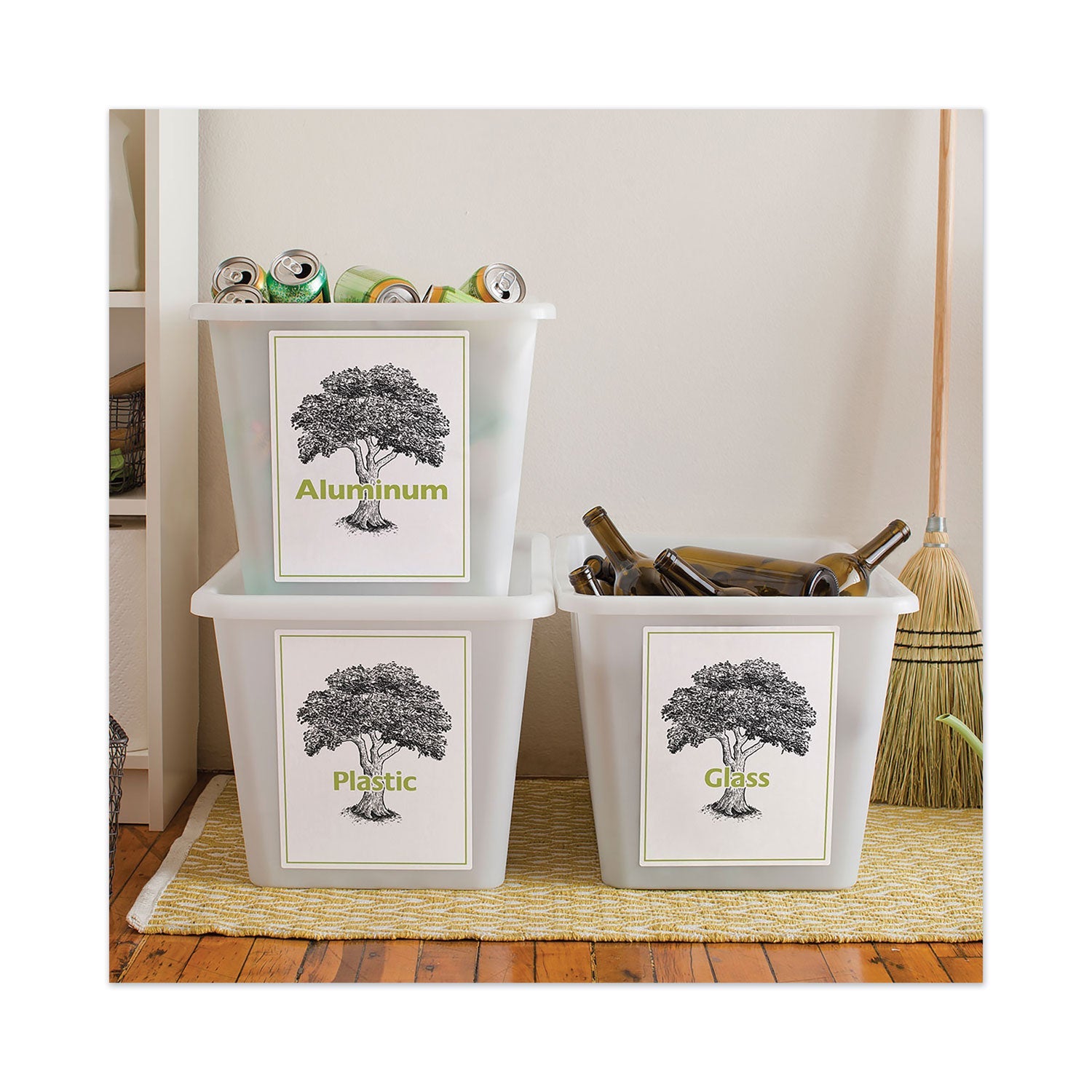 Avery Copier Mailing Labels, Copiers, 8.5 x 11, White, 100/Box