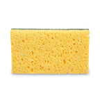 3M Niagara Medium Duty Scrubbing Sponge 74N, 3.6 x 6, 1" Thick, Yellow/Green, 20/Carton