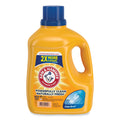 Arm & Hammer Dual HE Clean-Burst Liquid Laundry Detergent, 144.5 oz Bottle, 4/Carton