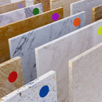 1" Removable Round Color-Code Sheeted Dot Pack (Standard): 1,200/Pack