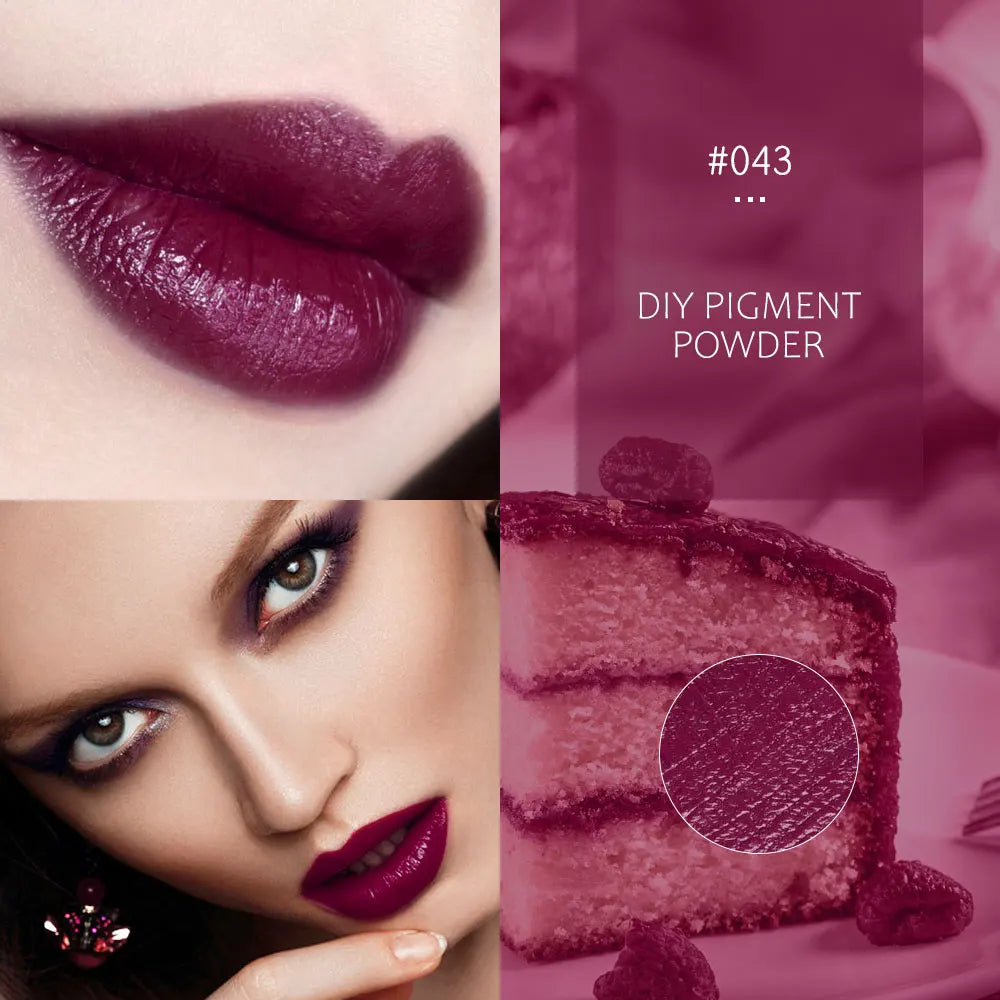 32 Colors Makeup Lip Stick Powder Long Lasting Lip Gloss Cosmetic Pigment DIY Lip Gloss Powder Material Lip Glaze Pigment