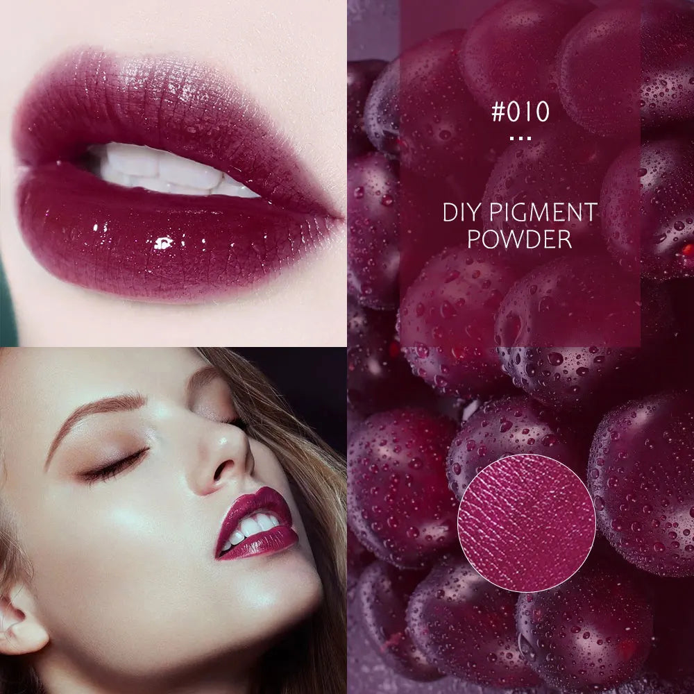 32 Colors Makeup Lip Stick Powder Long Lasting Lip Gloss Cosmetic Pigment DIY Lip Gloss Powder Material Lip Glaze Pigment