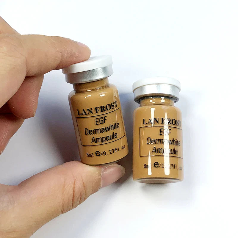 8ml BB Cream Glow Serum Ampoule Essence Facial Niacinamide/Peptide Foundation Moisturizing Hyaluronic Acid Skin Care Beauty