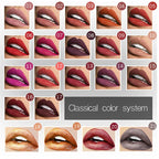 21 Colors Nude Matte Lipstick Liquid Moisturizer Waterproof Lasting Non-stick Cup Velvet Lip Gloss Women Lips Makeup Cosmetics