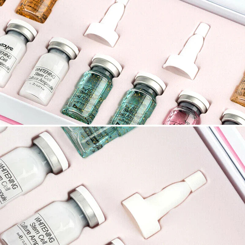 8ml BB Cream Glow Serum Ampoule Essence Facial Niacinamide/Peptide Foundation Moisturizing Hyaluronic Acid Skin Care Beauty