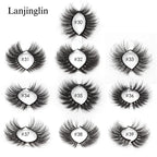 4/100 Pairs Wholesale Fake Lashes 3D Mink Eyelashes Fluffy Dramatic Lashes Cruelty Free False Eye lashes Makeup Tools maquillaje