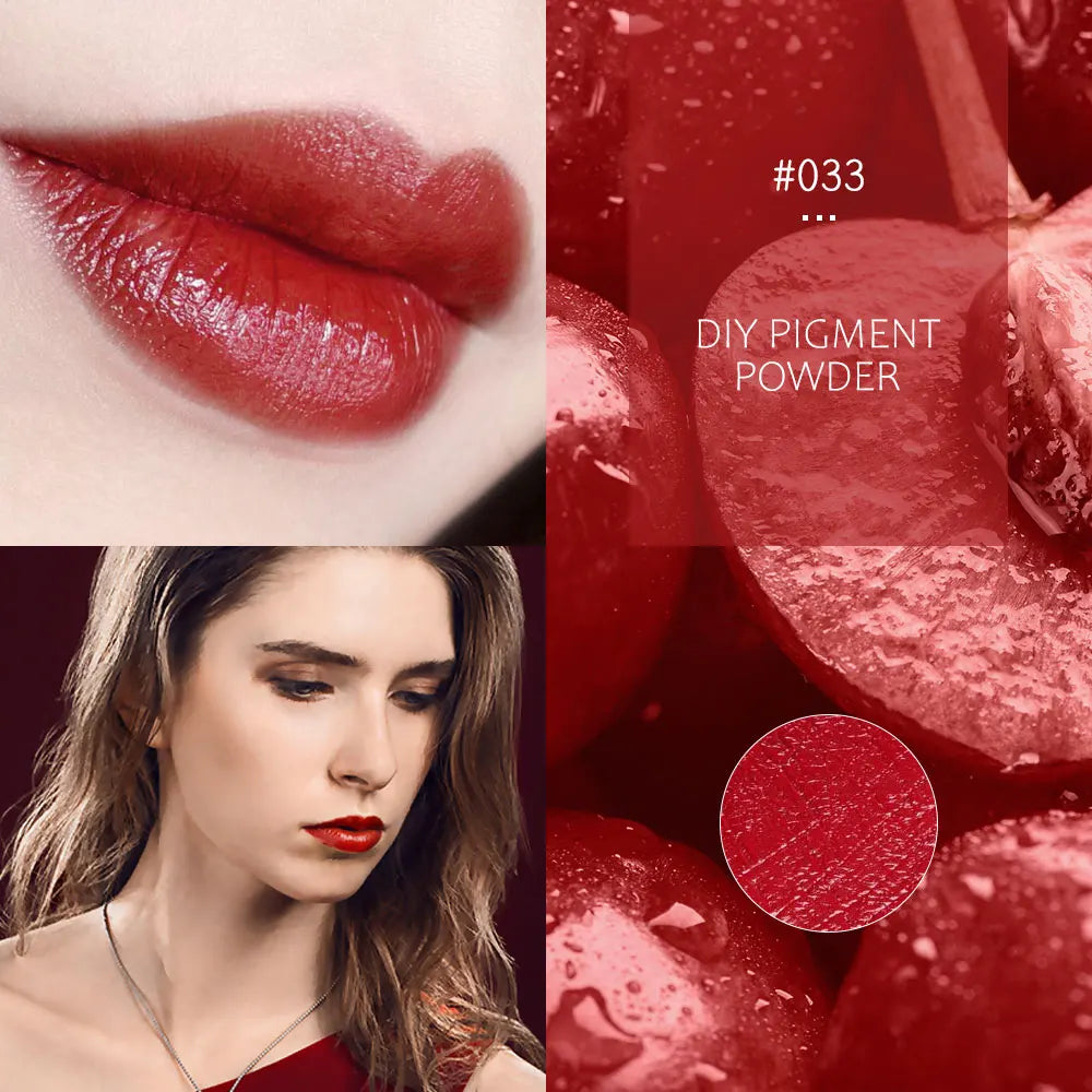 32 Colors Makeup Lip Stick Powder Long Lasting Lip Gloss Cosmetic Pigment DIY Lip Gloss Powder Material Lip Glaze Pigment