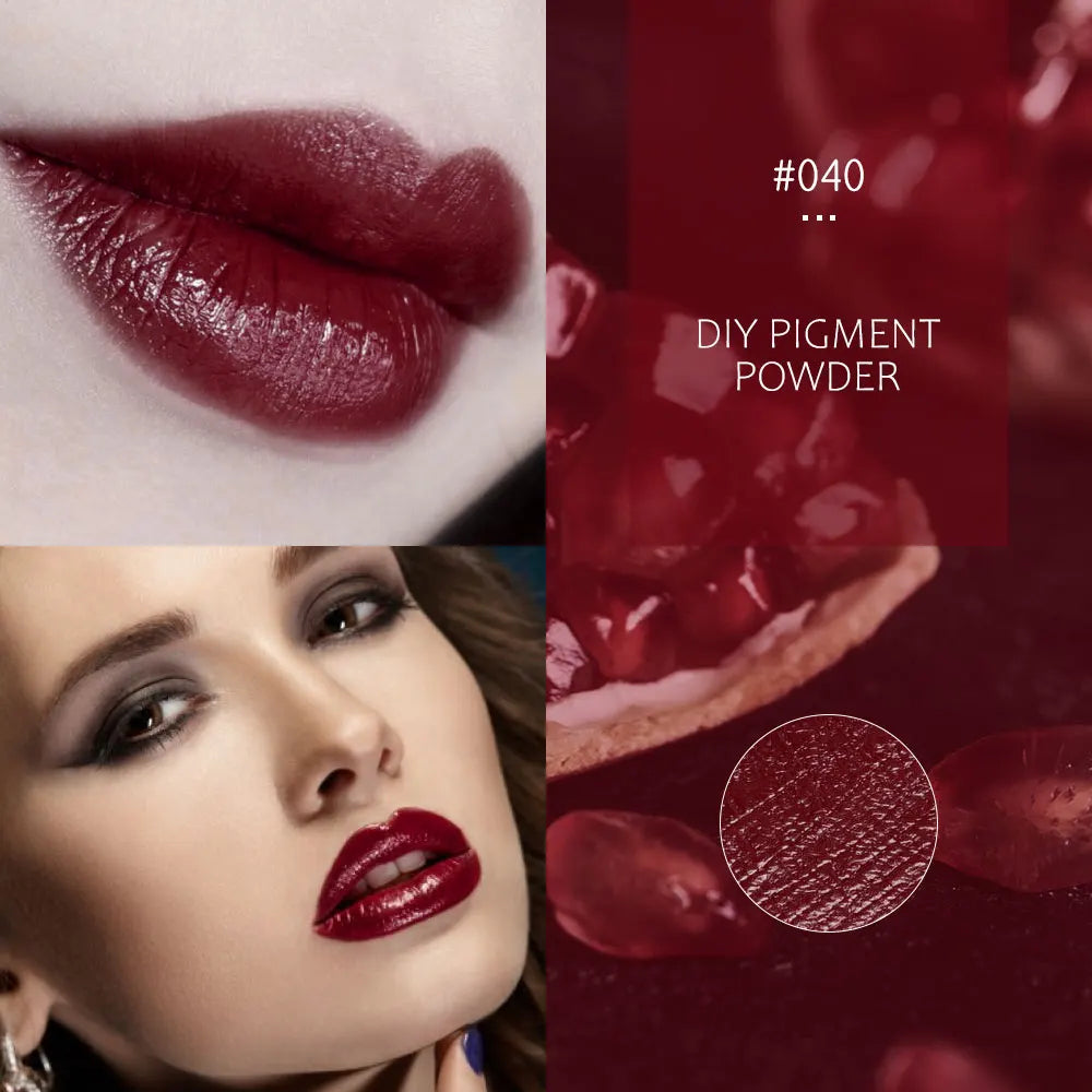 32 Colors Makeup Lip Stick Powder Long Lasting Lip Gloss Cosmetic Pigment DIY Lip Gloss Powder Material Lip Glaze Pigment