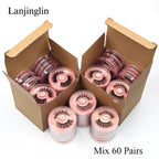 4/100 Pairs Wholesale Fake Lashes 3D Mink Eyelashes Fluffy Dramatic Lashes Cruelty Free False Eye lashes Makeup Tools maquillaje