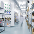 2" Removable Round Color Coding Sheeted Dot Kit (Primary): 100/Pack