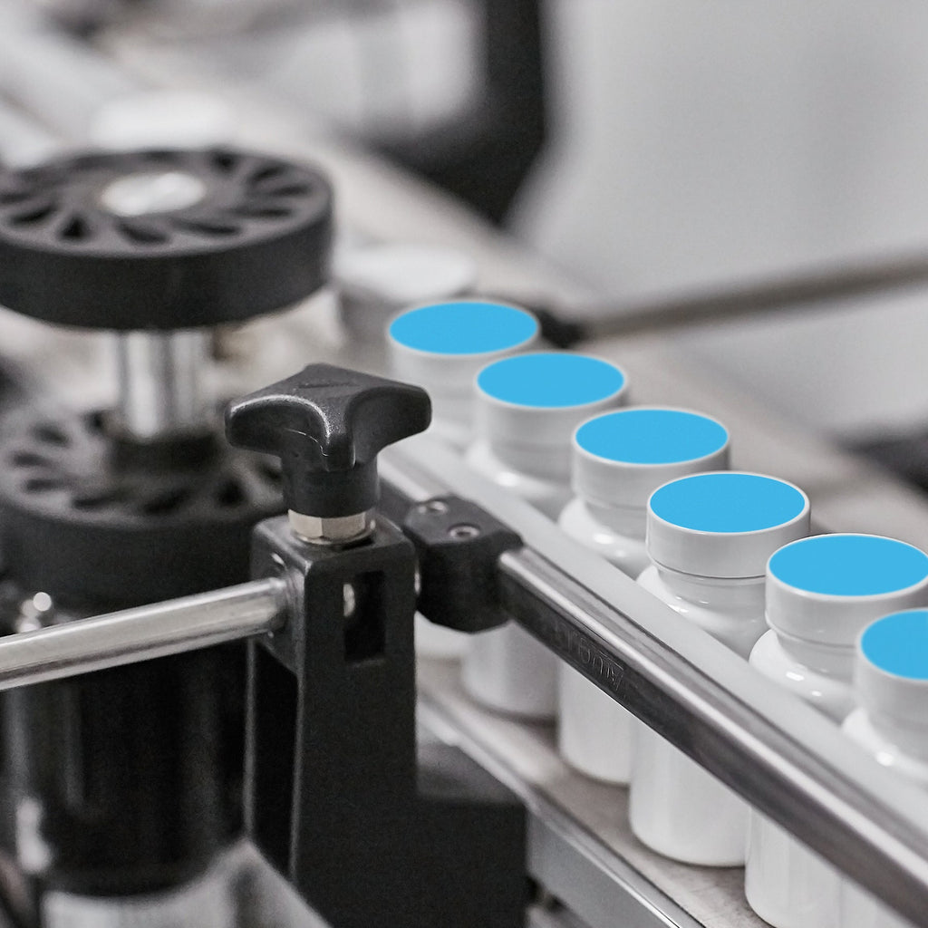 1" Removable Round Color-Code Sheeted Dot Pack (Fluorescent): 1,200/Pack