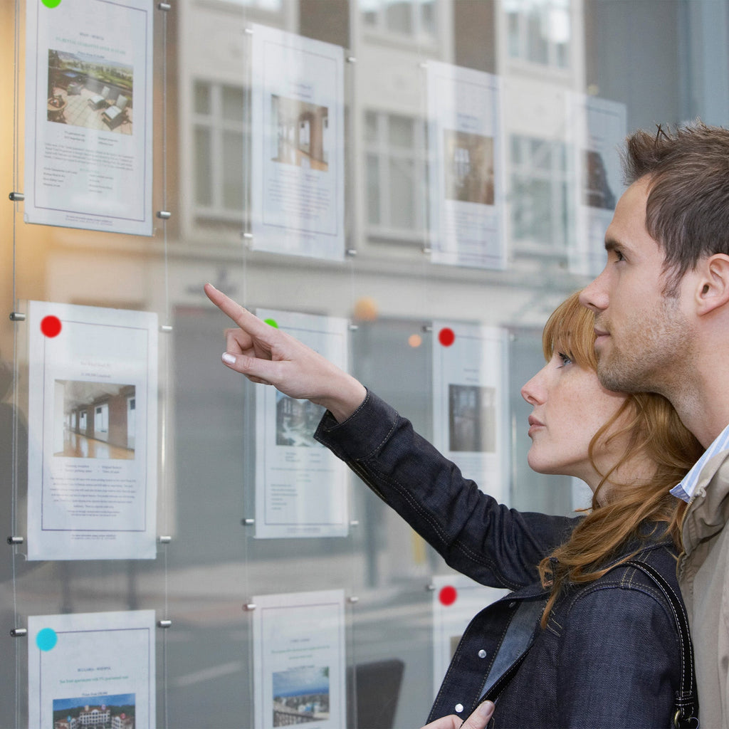 1" Removable Round Color-Code Sheeted Dot Pack (Fluorescent): 1,200/Pack