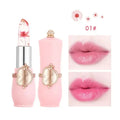 Dried Flower Jelly Lip Balm Lipstick Transparent Waterproof Crystal Lip Oil Hydrating Lip Gloss Plumper Clear Lip Plumper Makeup