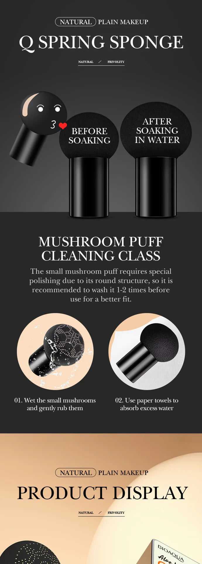 Air Cushion CC Cream Mushroom Head Foundation Moisturizing Long Lasting Face Comestics Natural Brighten Face Base Tone Make Up