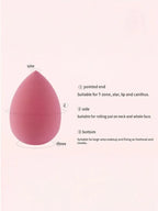 1pcs cosmetic powder puff soft and smooth women's makeup foundation sponge beauty makeup tool accessories drop-shaped