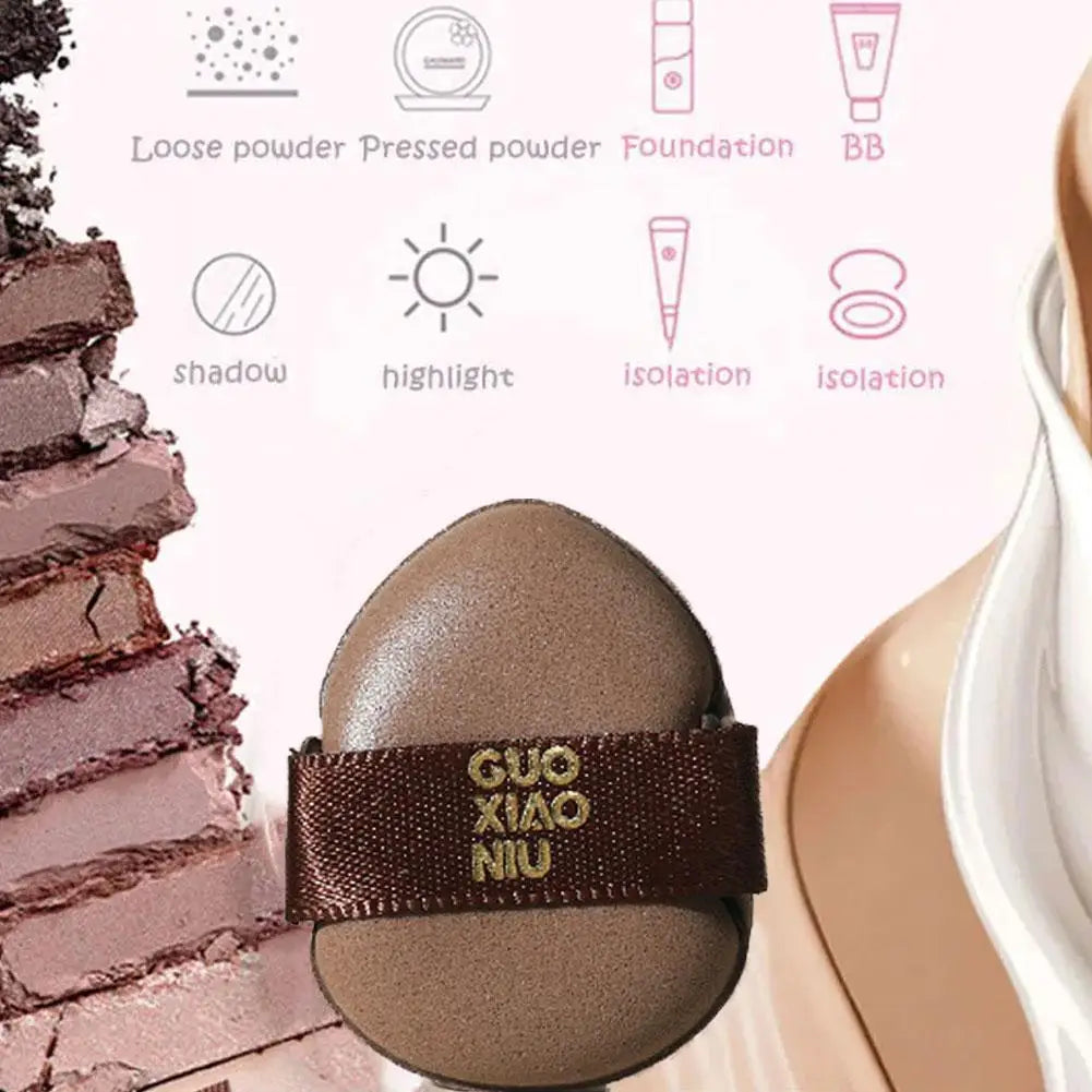6PCS Makeup Blender Puff Air Cushion Foundation Sponge Loose Powder Puffs Cosmetic Applicator Tool Wholesale