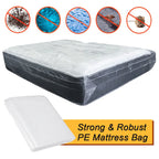 150/200x240x35cm Mattress Protector Packaging Bag Moisture-proof Dust Cover Thickness 0.08mm PE Transparent Moving Home Storage