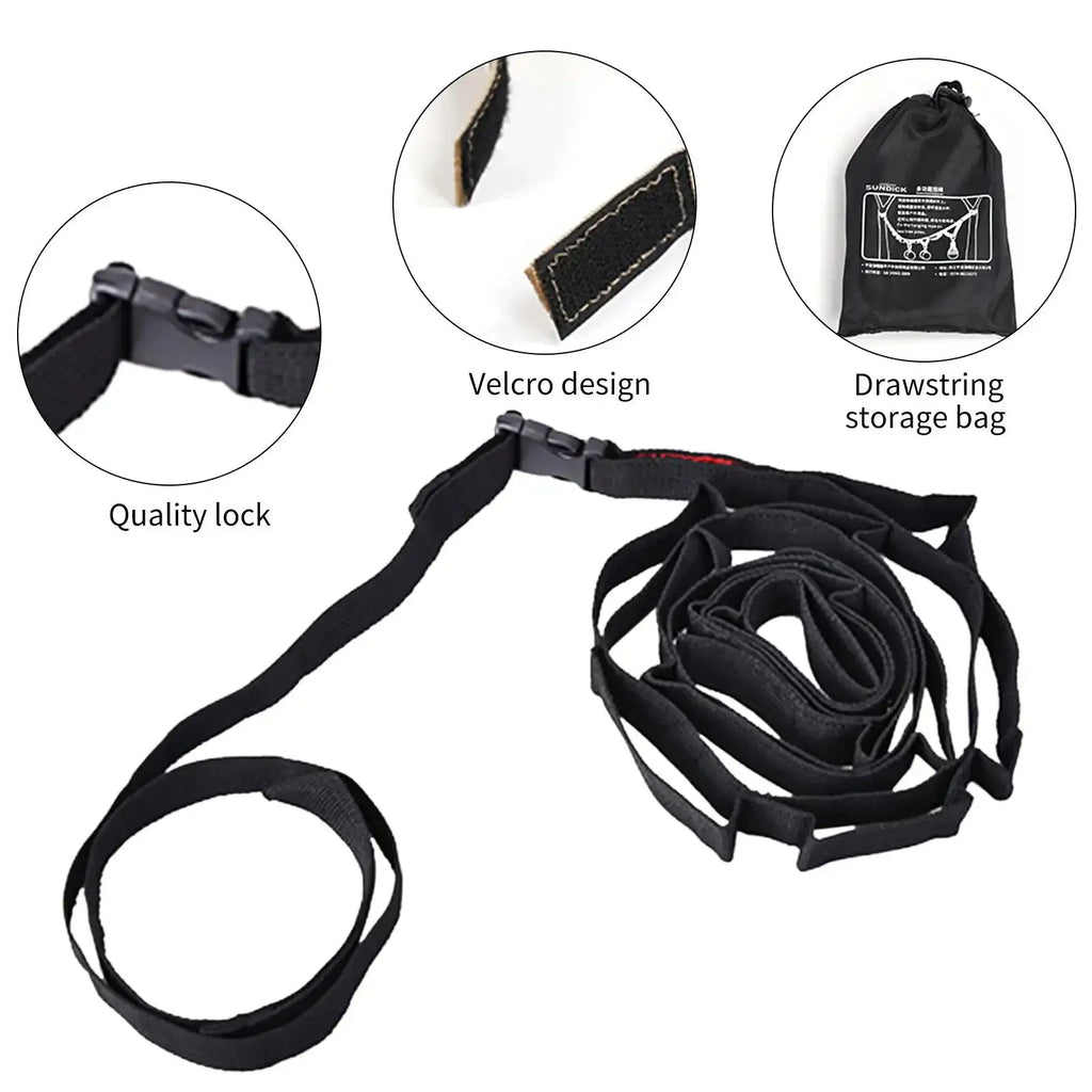 1.8 Outdoor Hanging Rope Portable Lanyard Canopy Hanger Camping Campsite Storage Strap Hiking Tent Accessories Camping Gear