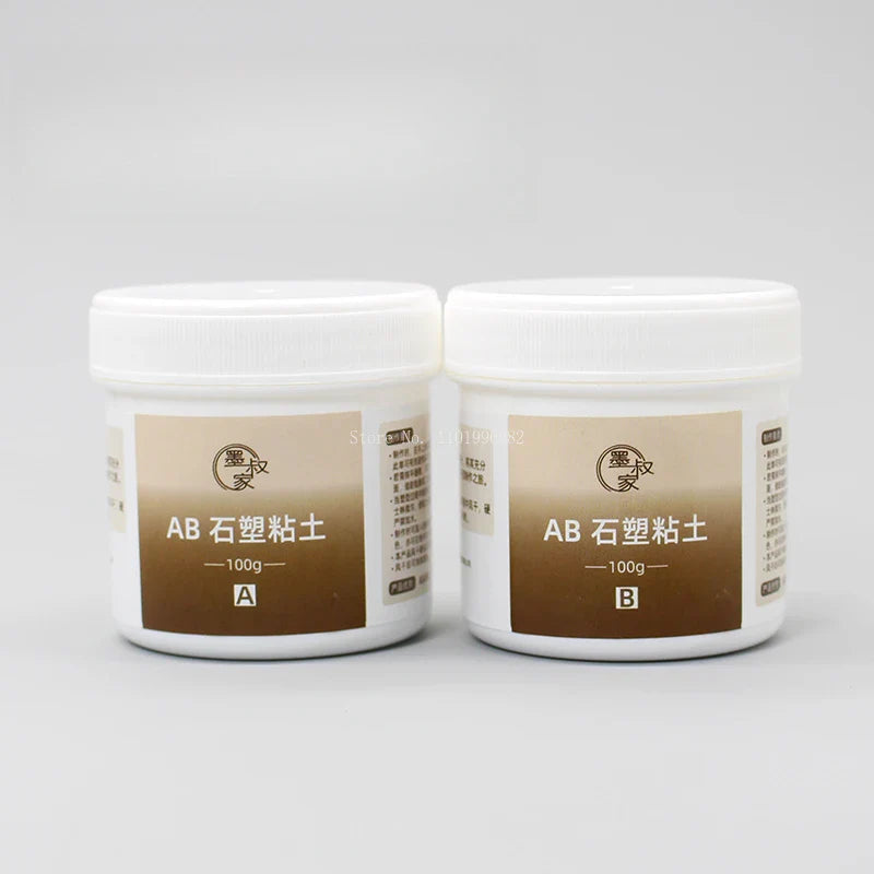 100g/200g/500g/ Set AB Stone Sculpture Clay Strong Waterproof Can Be Polished Ultra-low Expansion Without Volume Edge Color Clay