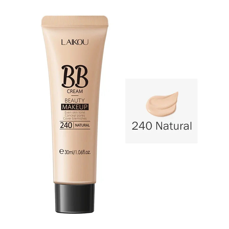 BB Cream Concealer Whitening Brighten Face Foundation 18 Hours Long Lasting Waterproof Moisturizing Makeup Korean Cosmetics 1PCS
