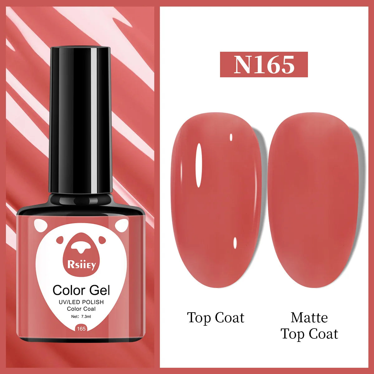 1pcs 7.3ml White Gel Nail Polish French Manicure Gel Polish Semi Permanent Soak Off UV Gel Varnish Base Top Coat Winter Nail 105