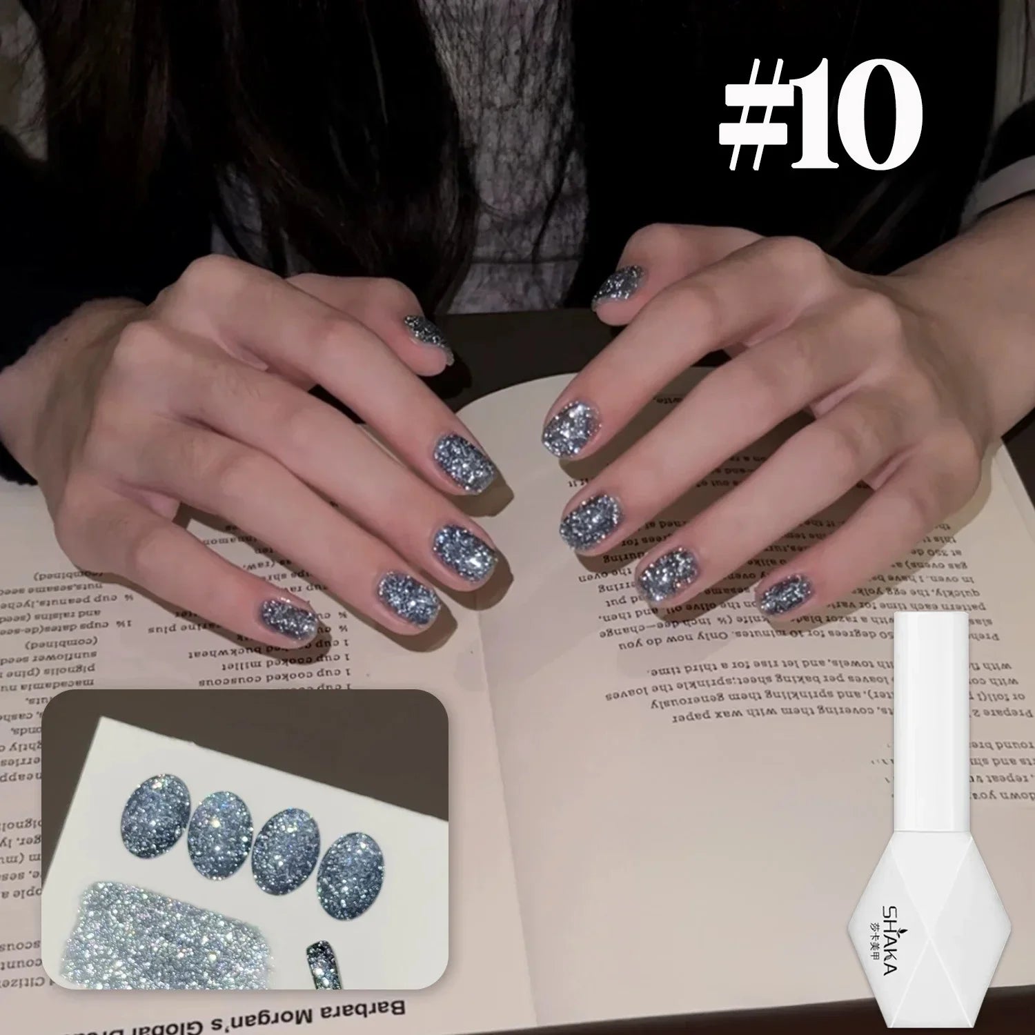 1-12pcs SHAKA Summer Autumn Huayu Xingchen Orange Green Red Gel Nail Polish 2025 New Halloween Versatile Nail Gel