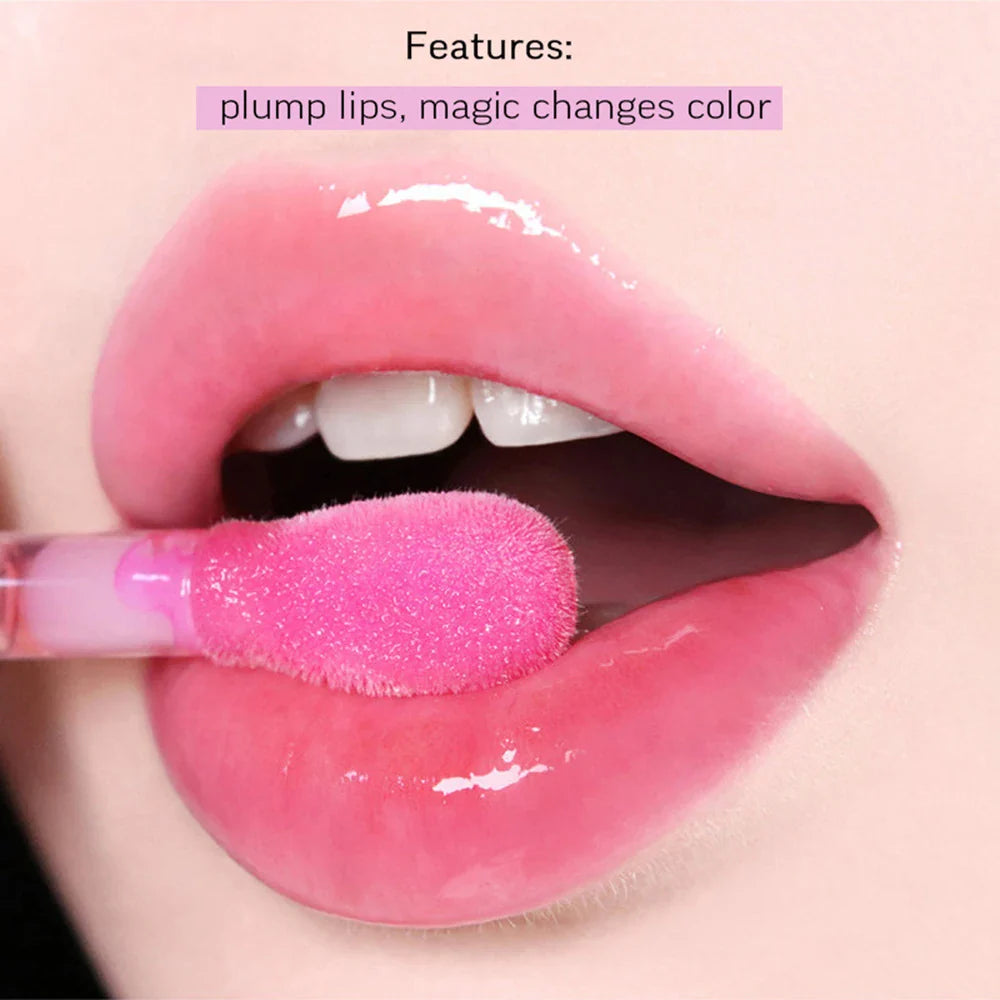 30-color Plumping Lip Oil Private Label Lipgloss Custom Logo Long-lasting Full Color Makeup Plant Moisturizing Cosmetics Vegan