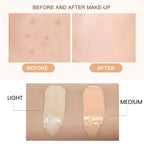 CC Foundation Cream Natural Moisturizing Waterproof Brightening Foundation Concealer Coverage Blemish Oil-control Lasting Makeup