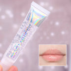 6Pcs Fruity Flavor Watery Glossy Lip Gloss Set Clear Lip Gel Hydrating Moisturizing Lip Gloss Women Lips Makeup Wholesale