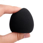 Black Makeup Sponge Eggs Soft Powder Beauty Egg Foundation Sponges Liquid Cream Cosmetics Puff Wet and Dry Use Makeup Tool Women
