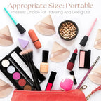 1pcs Washable Velvet Foundation Puff Triangle Powder Puff Soft Makeup Sponge for Face Make Up Eye Contouring Shadow