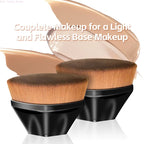 1PC Foundation Brushes Makeup Korean Professional Cosmetics BB Cream Powder Make Up Brush Short Handle Magic Foundation Brush
