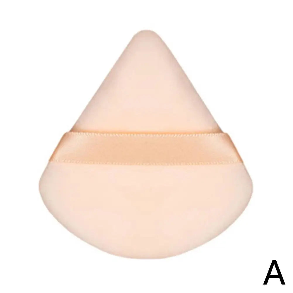 1pcs Washable Velvet Foundation Puff Triangle Powder Puff Soft Makeup Sponge for Face Make Up Eye Contouring Shadow