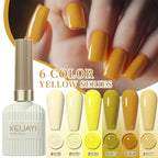 15ml Goose Yellow Nail Polish Gel, Popular Product in 2025, Lemon Yellow Phototherapy Gel Semi-permanent Nail Polish Pintauñas