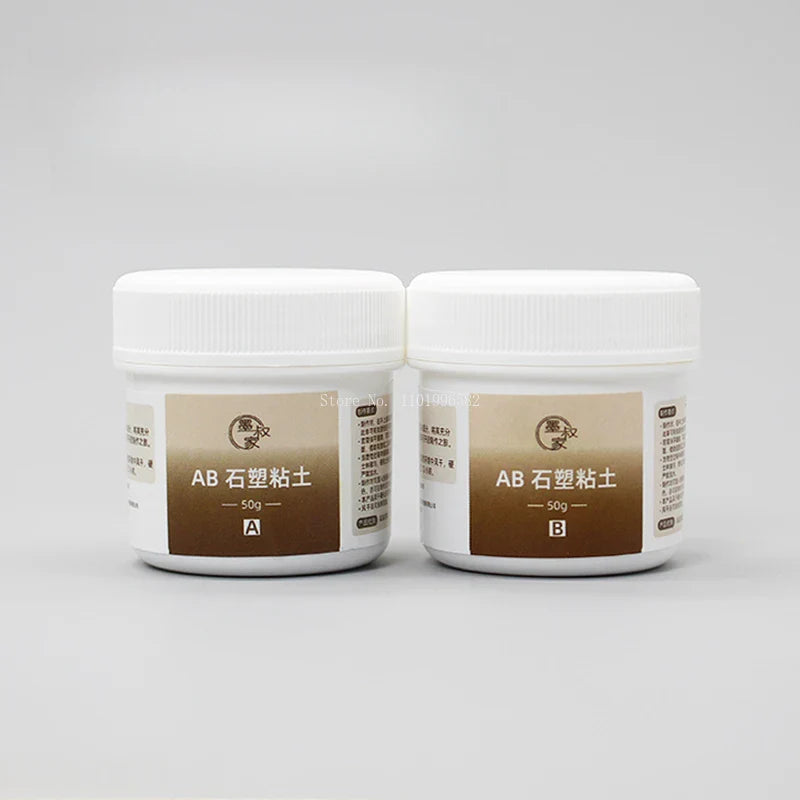 100g/200g/500g/ Set AB Stone Sculpture Clay Strong Waterproof Can Be Polished Ultra-low Expansion Without Volume Edge Color Clay