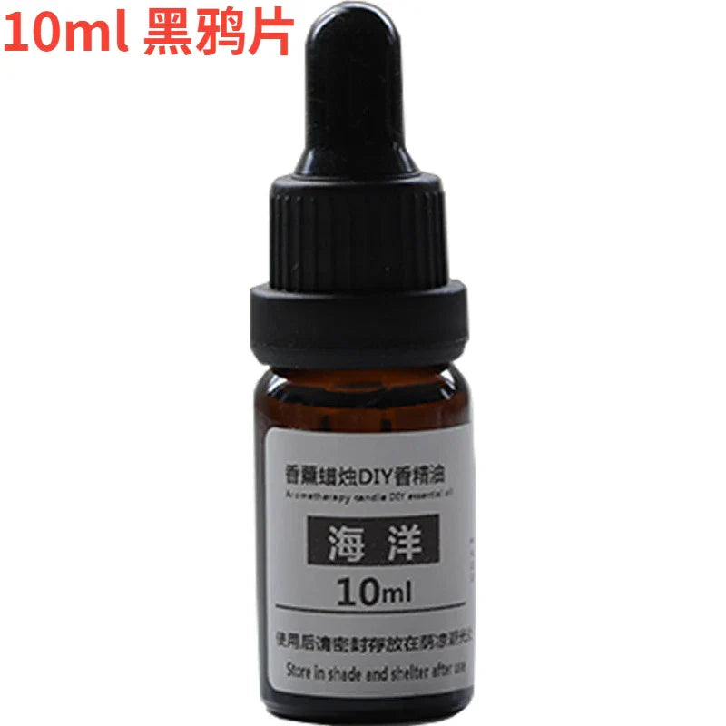 10ml Candle Scents Oil Soluble Essence DIY Aromatherapy Candle Essential Oil Handmade Soap Gypsum Expanded Fragrance Crystal