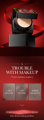 Air Cushion CC Cream Mushroom Head Foundation Moisturizing Long Lasting Face Comestics Natural Brighten Face Base Tone Make Up